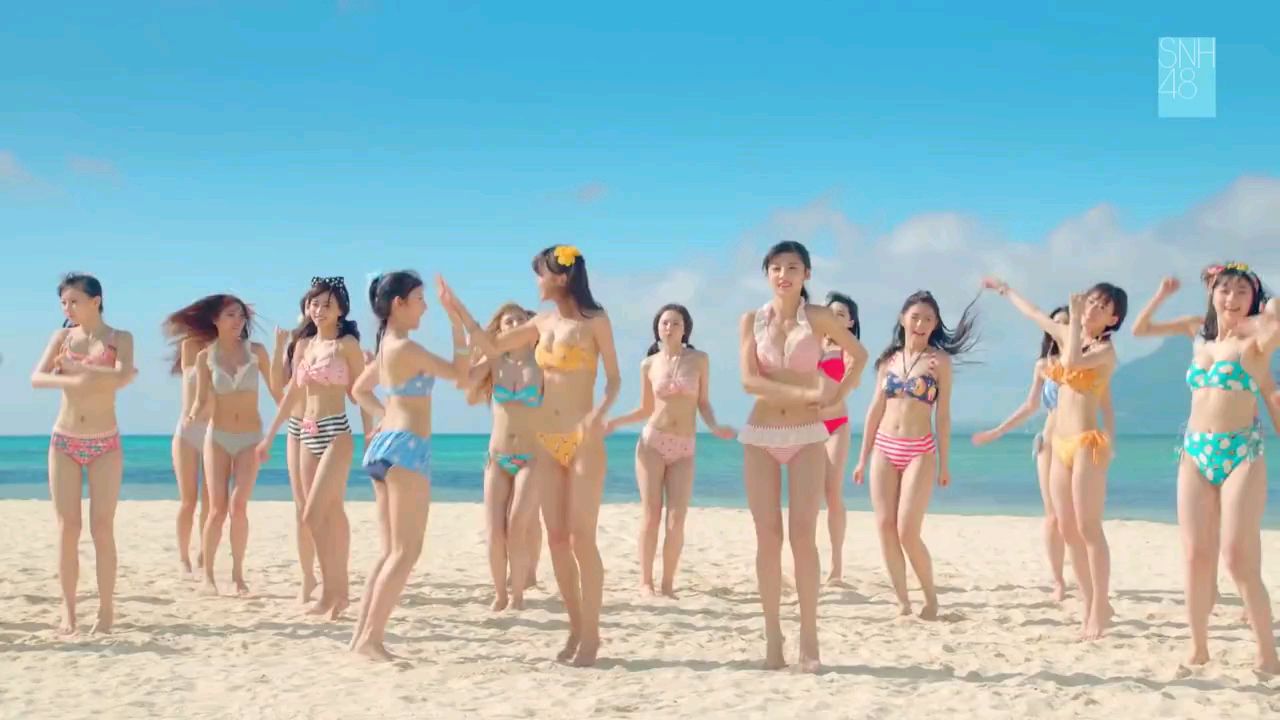 SNH48 梦想岛泳装MV